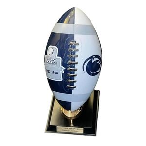 The Danbury Mint Penn State Nittany Lions Dynasty Trophy Ceramic Football